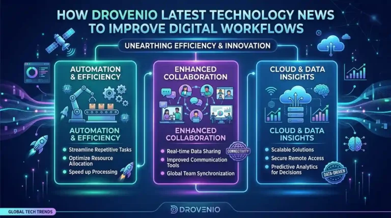 How Drovenio latest technology news to Improve Digital Workflows