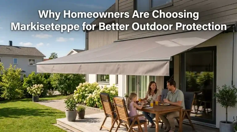 Why Homeowners Are Choosing Markiseteppe for Better Outdoor Protection